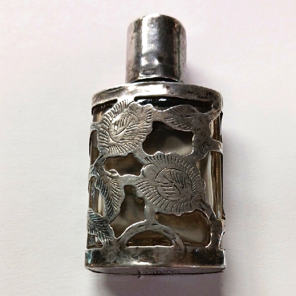 Accessories - Sm Sterling Perfume Bottle Vtg.